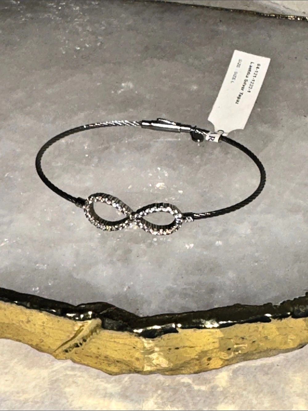 Charriol Infinity Bracelet Large -  NWT